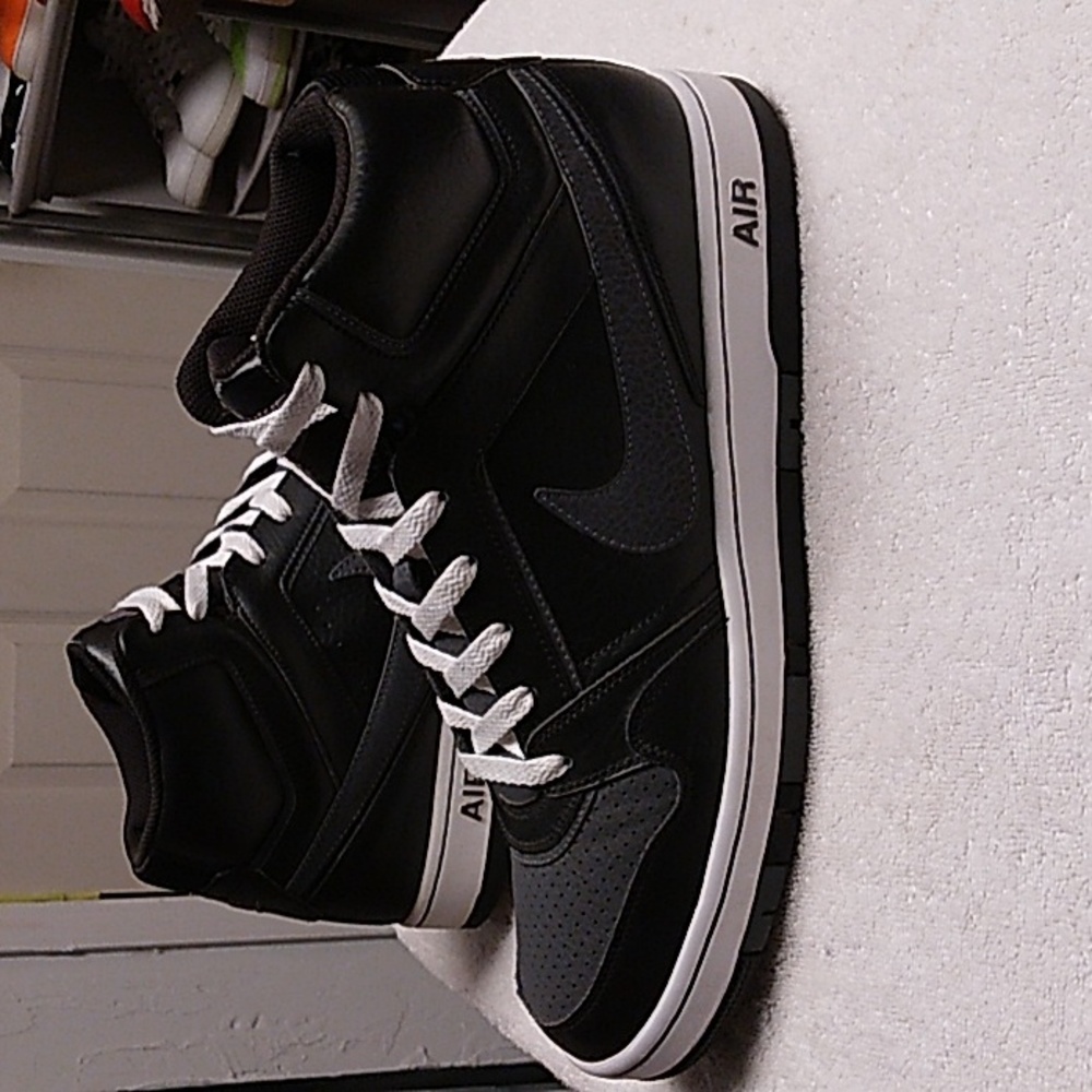 Nike Air High Tops ,Size 12 they have black laces now.